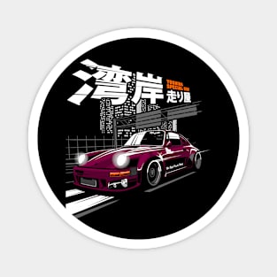 Porsche Yoshida Specials 930 Mid Night Club Magnet